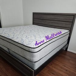 NEW KING PILLOW TOP MATTRESS AND BOX SPRING