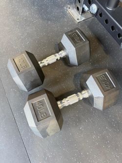 40 lb Hex Dumbbells – Pair ($50) 💪
