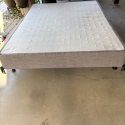 Queen Box Spring and Frame
