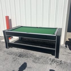 2 In 1 Pool Table 