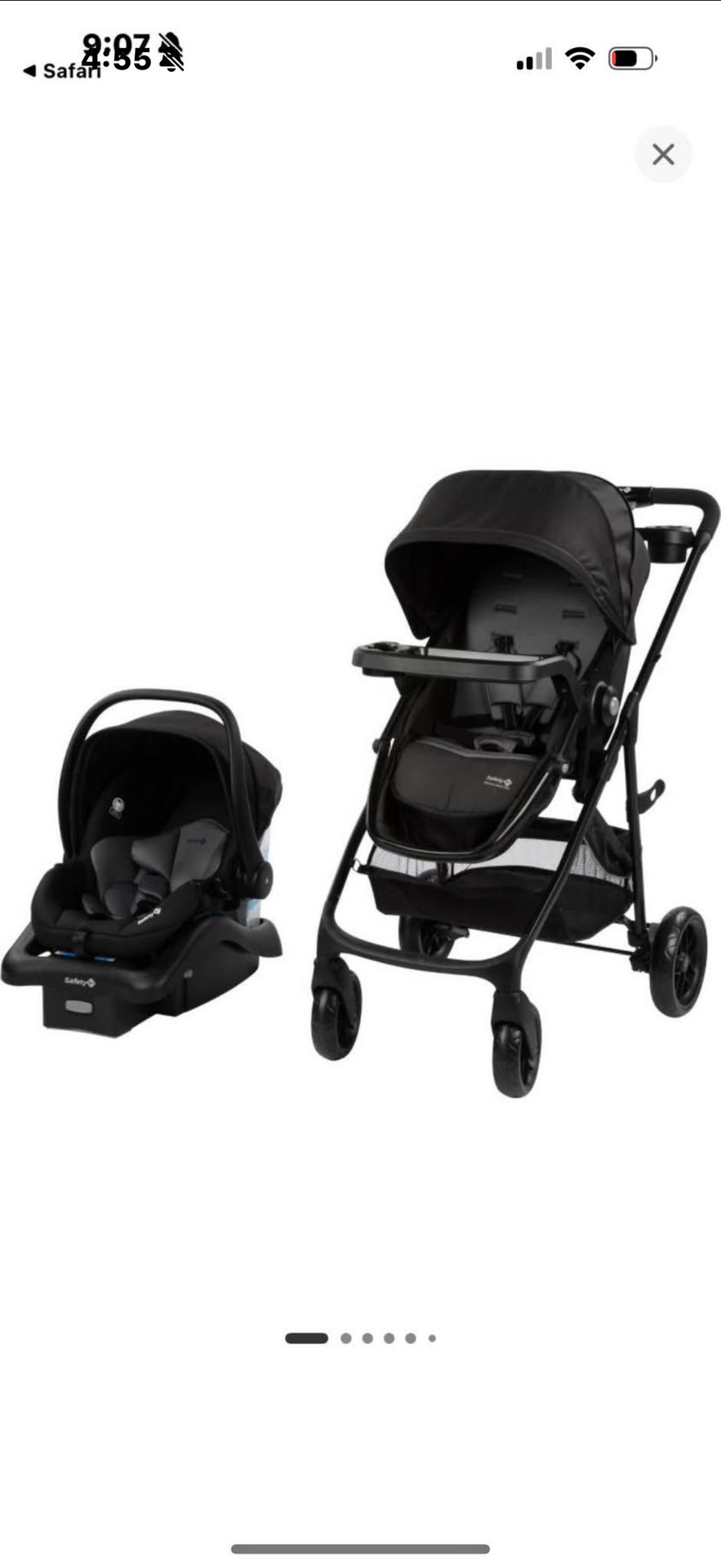 Safety first Car seat And stroller