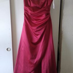Beautiful Red Prom/Quinceanera/Ball Gown