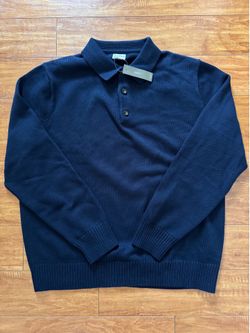 Brand New J.Crew Heritage Cotton Sweater Polo Size XL