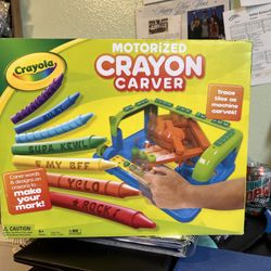 Motorized Crayon Carver
