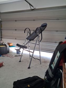 Inversion Table with Padded Backrest