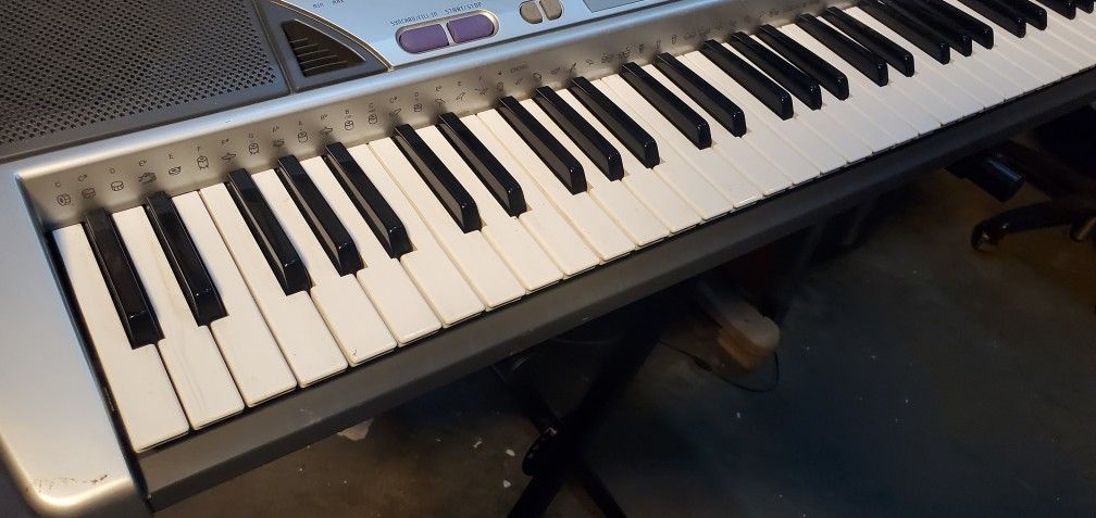 Casio CTK 496 Portable Sound Bank Electronic Keyboard 61 Keys