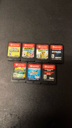 Switch games for sale