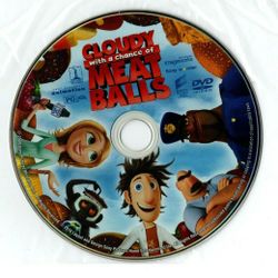 CLOUDY WITH A CHANCE OF MEAT BALLS - DVD 