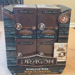 How To Train Your Dragon World Of Berk Book Of Dragons Full Box of 12 Volume 2