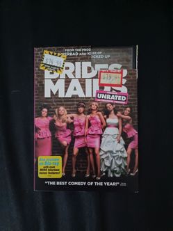3/$10 🌟 Bridesmaids DVD Unrated and Theatrical Versions