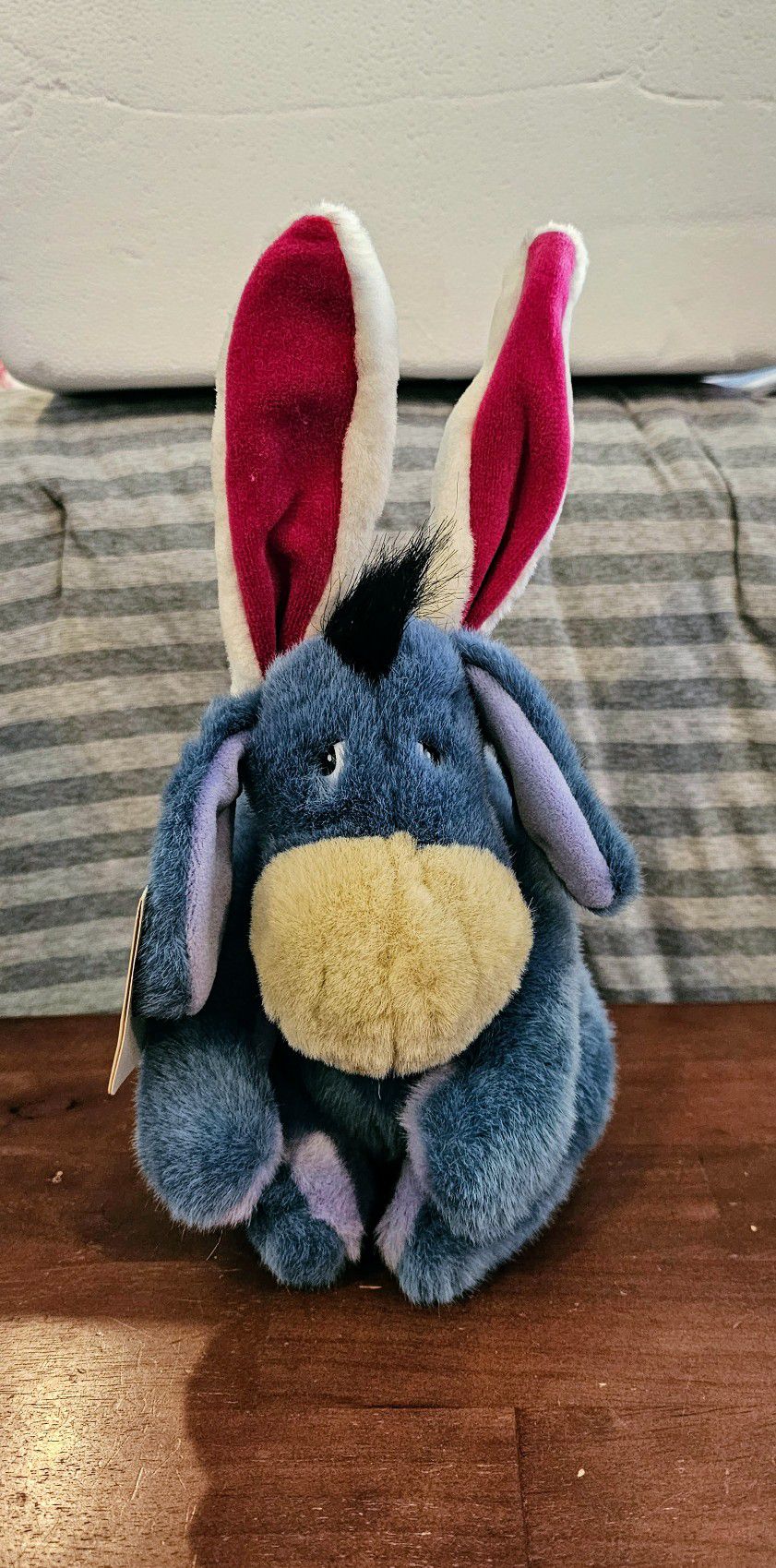 Easter Bunny EEYORE 10” Disney Store Plush Stuffed Animal Toy, NEW