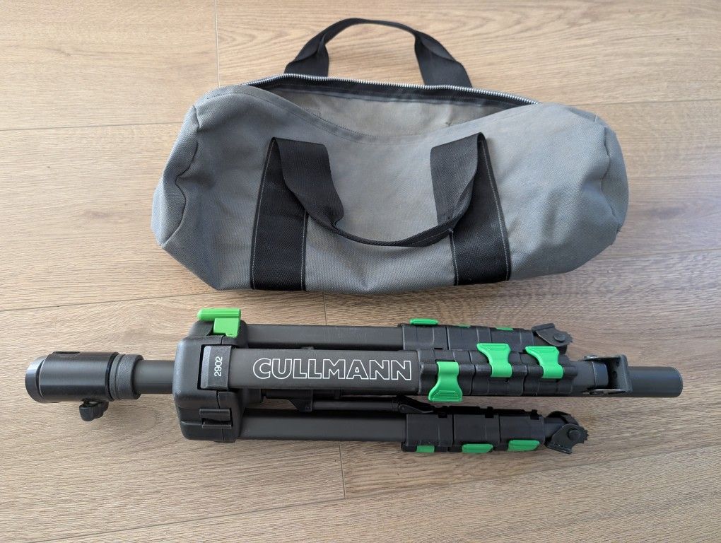 Cullmann 2902 - camera/video tripod tripod with carrying bag