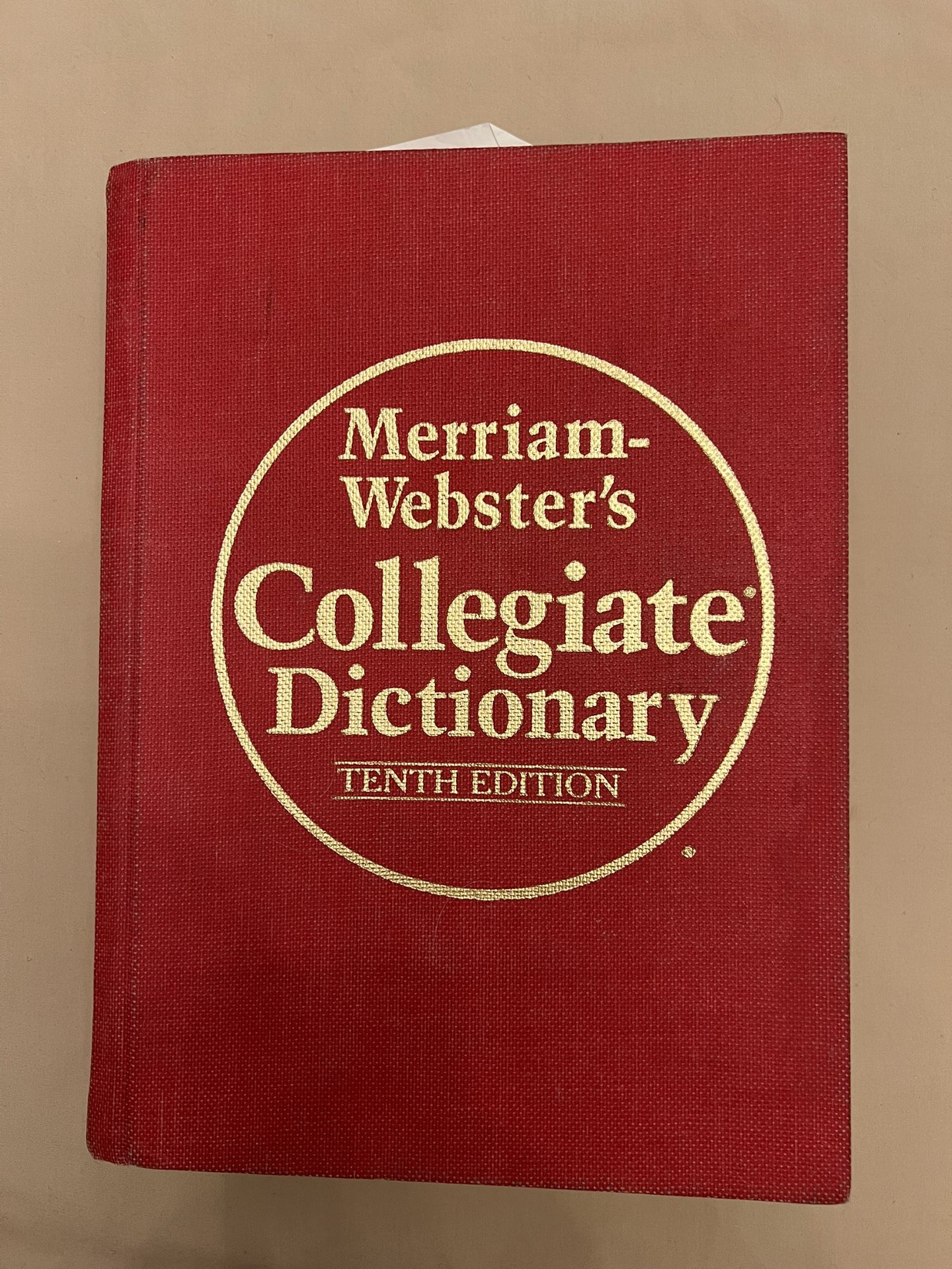 Merriam-Webster’s Collegiate Dictionary Tenth Edition