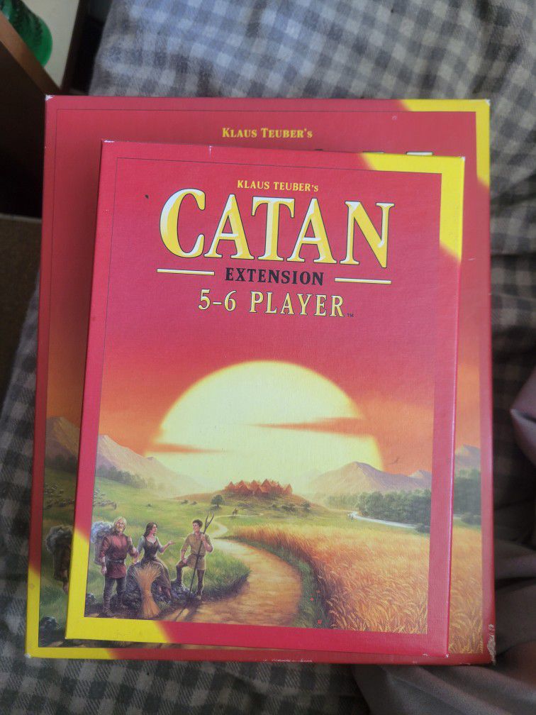 Catan + 5-6 Player Expansion Open Box New