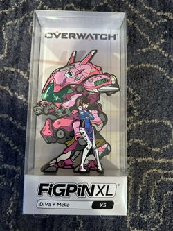 Overwatch D. Va + Meka X5 6” FiGPiN XL Blizzcon 2019