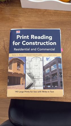 Print reading for construction