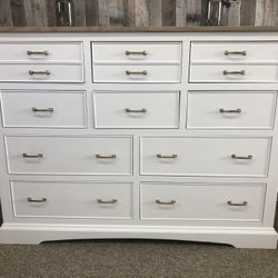 Wow!!! “Loving The Look” Pure White dresser W/ FREE DELIVERY 