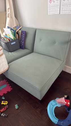 Armless accent chairs -2