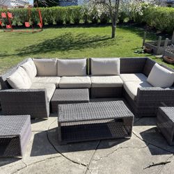 Sectional Patio Furniture Set