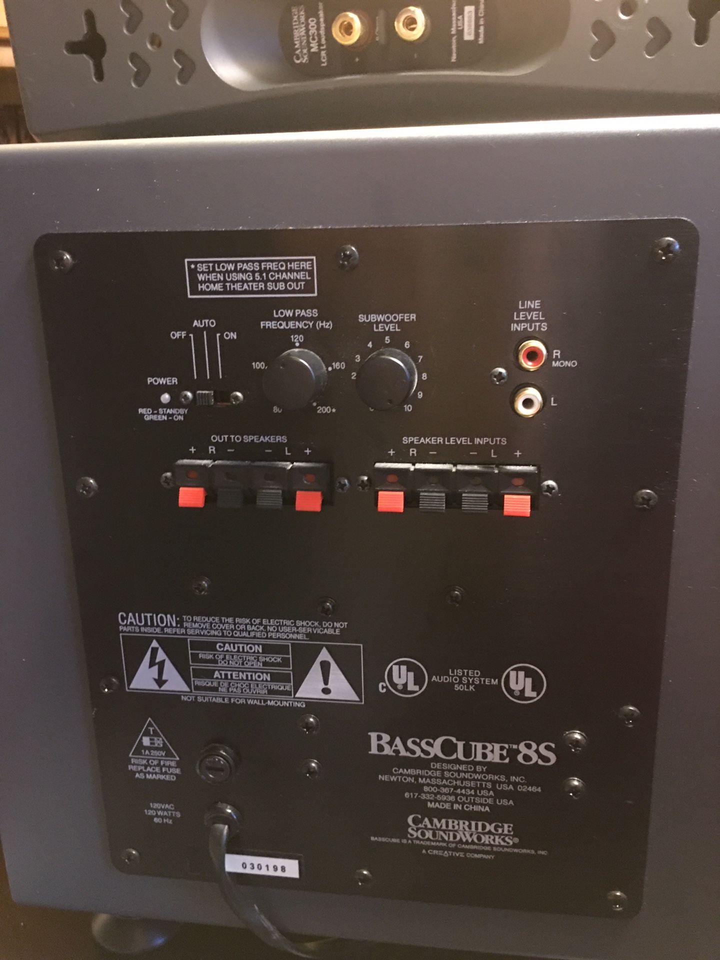 Cambridge Soundworks Surround Sound Speakers & Powered Subwoofer