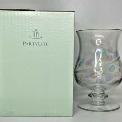 Partylite Hurricane jardiniere Candle Holder