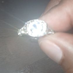 Sliver Lady's Ring Size 7