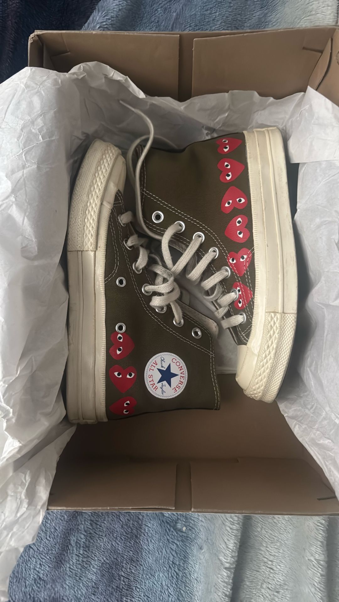 Size Men’s 8 And Size 3 (Both Size Fit A Size Bigger Like Converse )