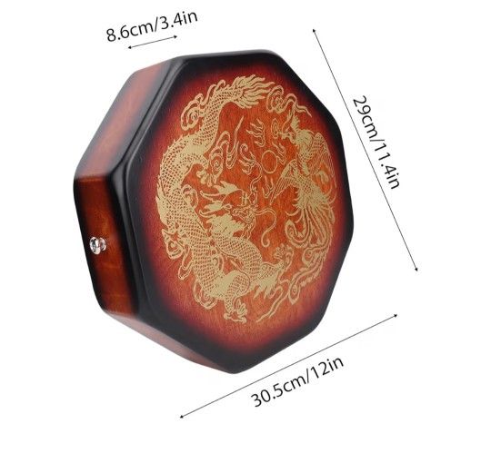 GECKO Octagonal Cajon Drum SD8S – Portable Hand Percussion Instrument