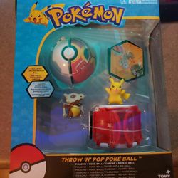 Pokémon Throw 'N' Pop Poké Ball- Cubone + Repeat Ball