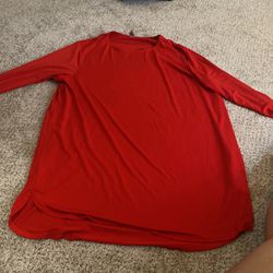 Red H&M Tunic 