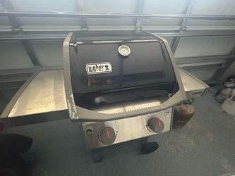 Weber 2-Burner Spirit II E-210 Propane Gas Grill, Black