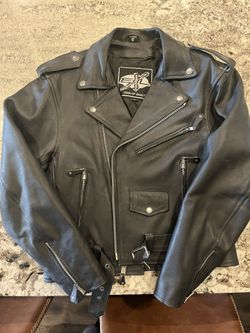 Women’s Biker Style Leather Jacket