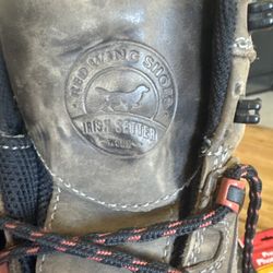 Red Wing Irish Setter Steel Toe Work Boots