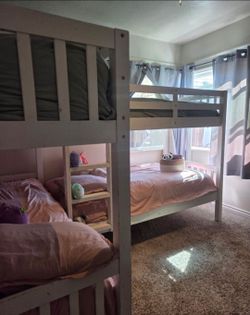 4 in 1 bunk bed - solid wood