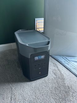 EcoFlow DELTA Max(2000) and Solar Panel
