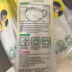 36 Childrens No-cloth Masks Total, New, Sealed, 18 Packs With Two Masks In Each Pack