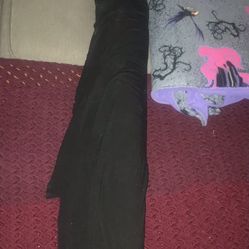 Black Stretchy Fabric 