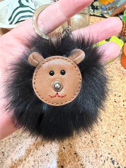 Coach Mink Keychain