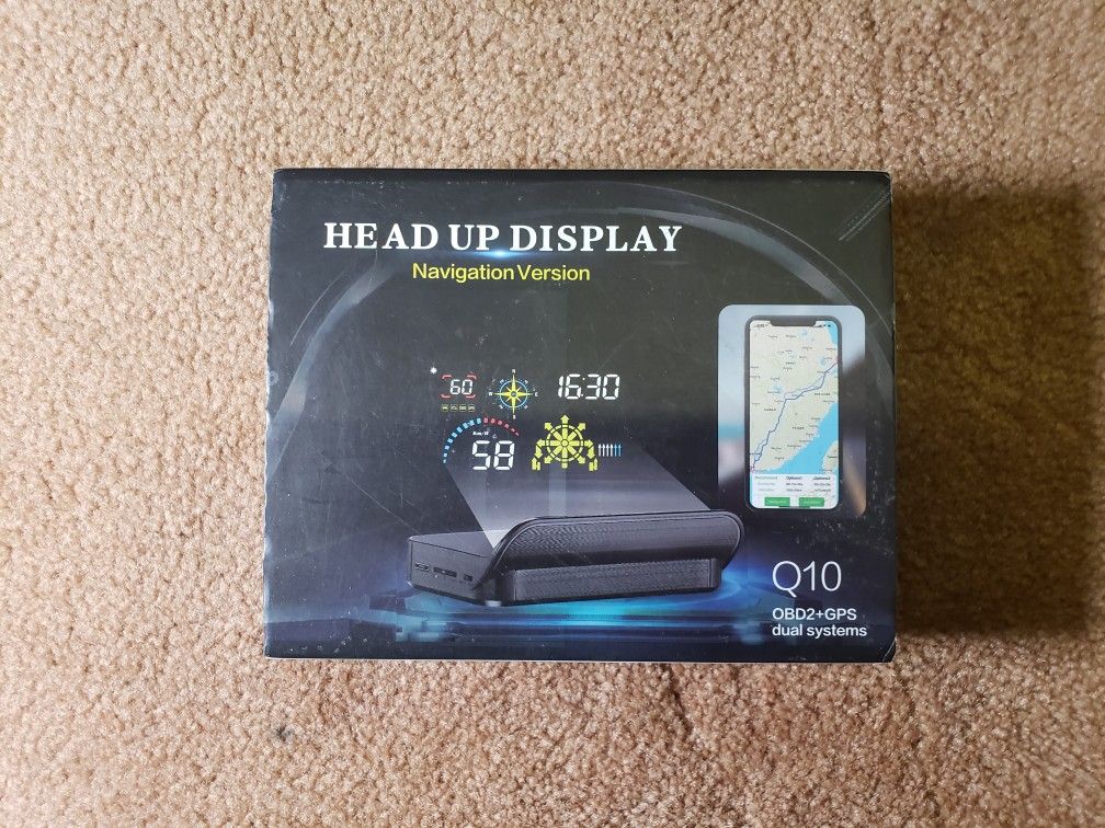 Head-Up Display (HUD) - Windshield Projector for cars, trucks, and RV,  Updated & Redesigned!