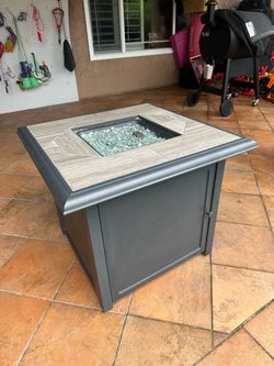 Outdoor Propane Fire Pit Table