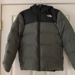 Boys Nortface Winter Coat Size Large 14/16