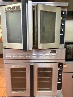 Blodgett Double Stack Full Size Convection Oven Natural Gas/Electric