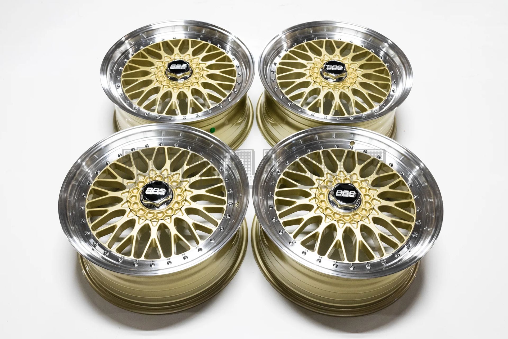 BBS Wheels RS Style Rims Double Step Lip 20" 8.5J +35 (5X120) Ruedas Rines De Lujo Doble Labio Cromadas Nuevo New 