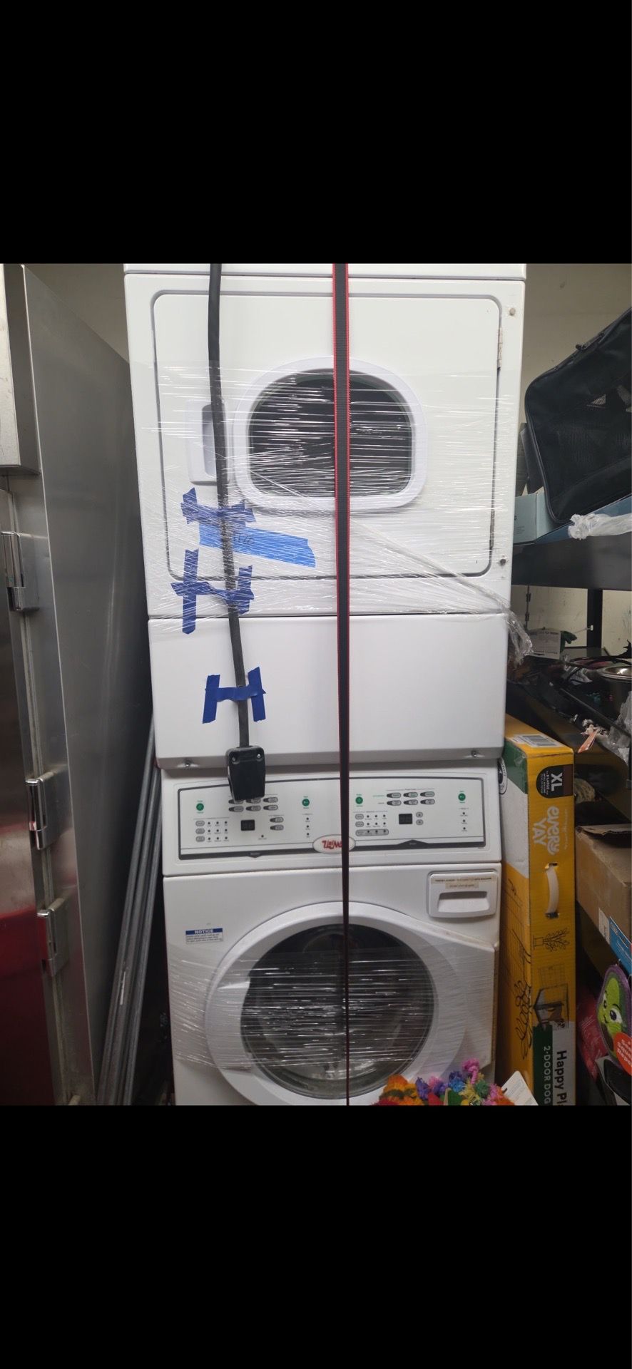 Speed Queen Stackable Washer/ Dryer ( Commercial washer/ dryer)