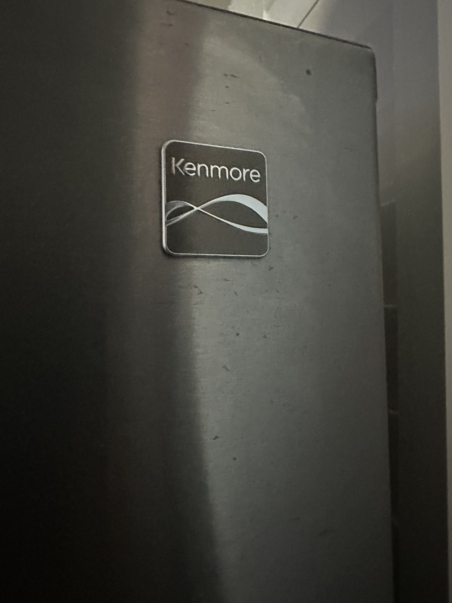 KENMORE STAINLESS STEEL REFRIGERATOR