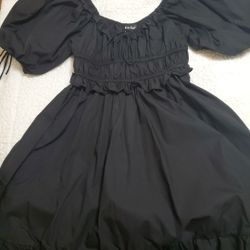 En Saison Polin Mini Dress Black 