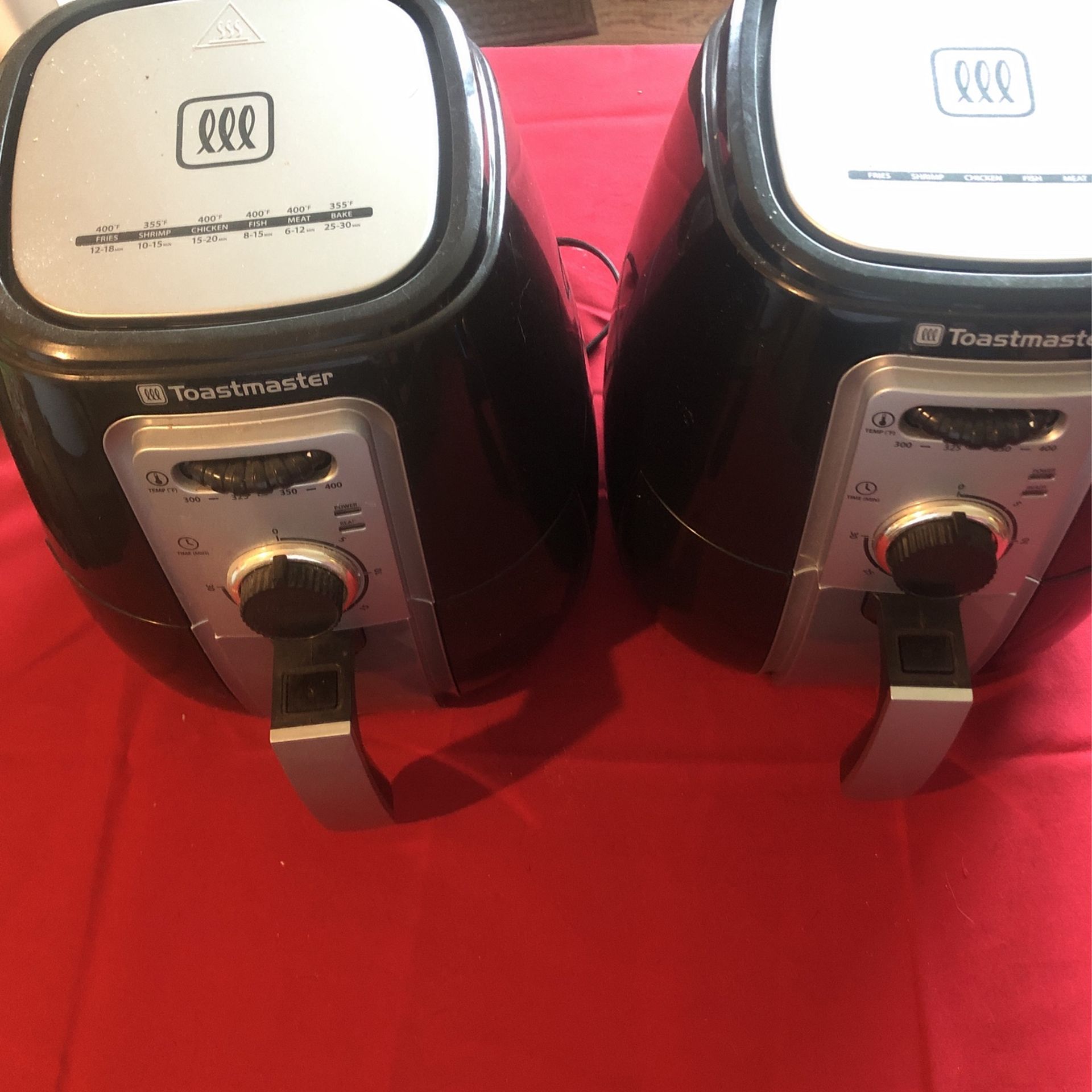 Two Air Fryers