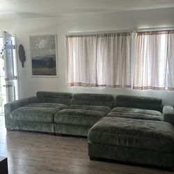 Ava-Rae 4 - Piece Corduroy Sectional by Wade Logan®