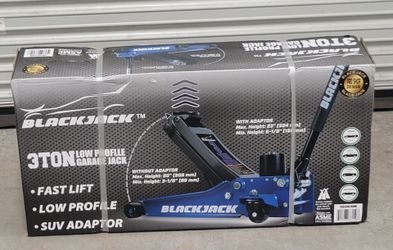 NEW 3-Ton Garage Jack