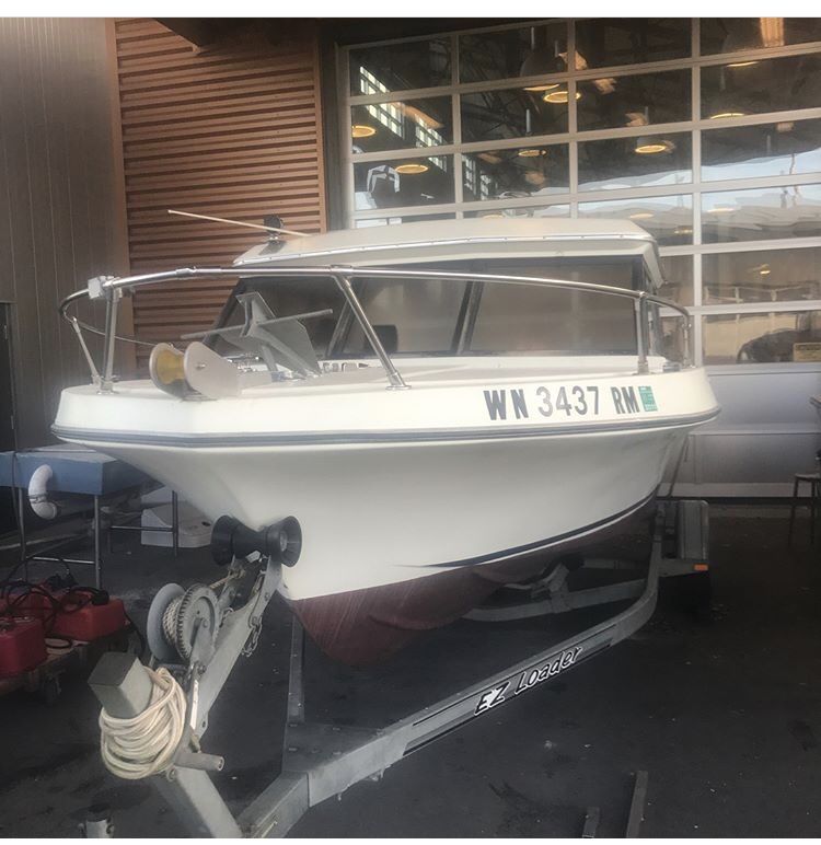 Glasply boat